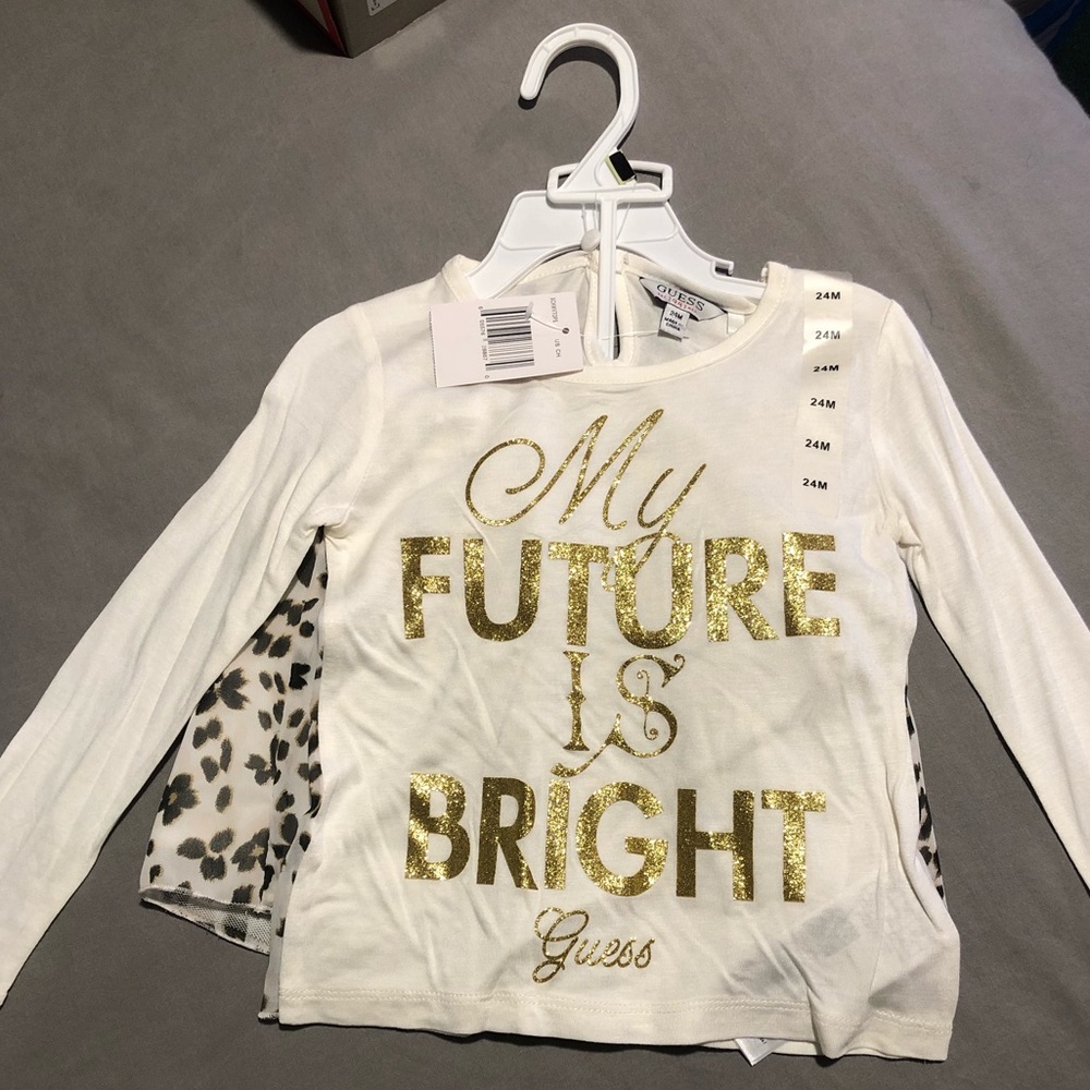 NEW 2 PC GUESS OUTFIT “MY FUTURE IS BRIGHT”